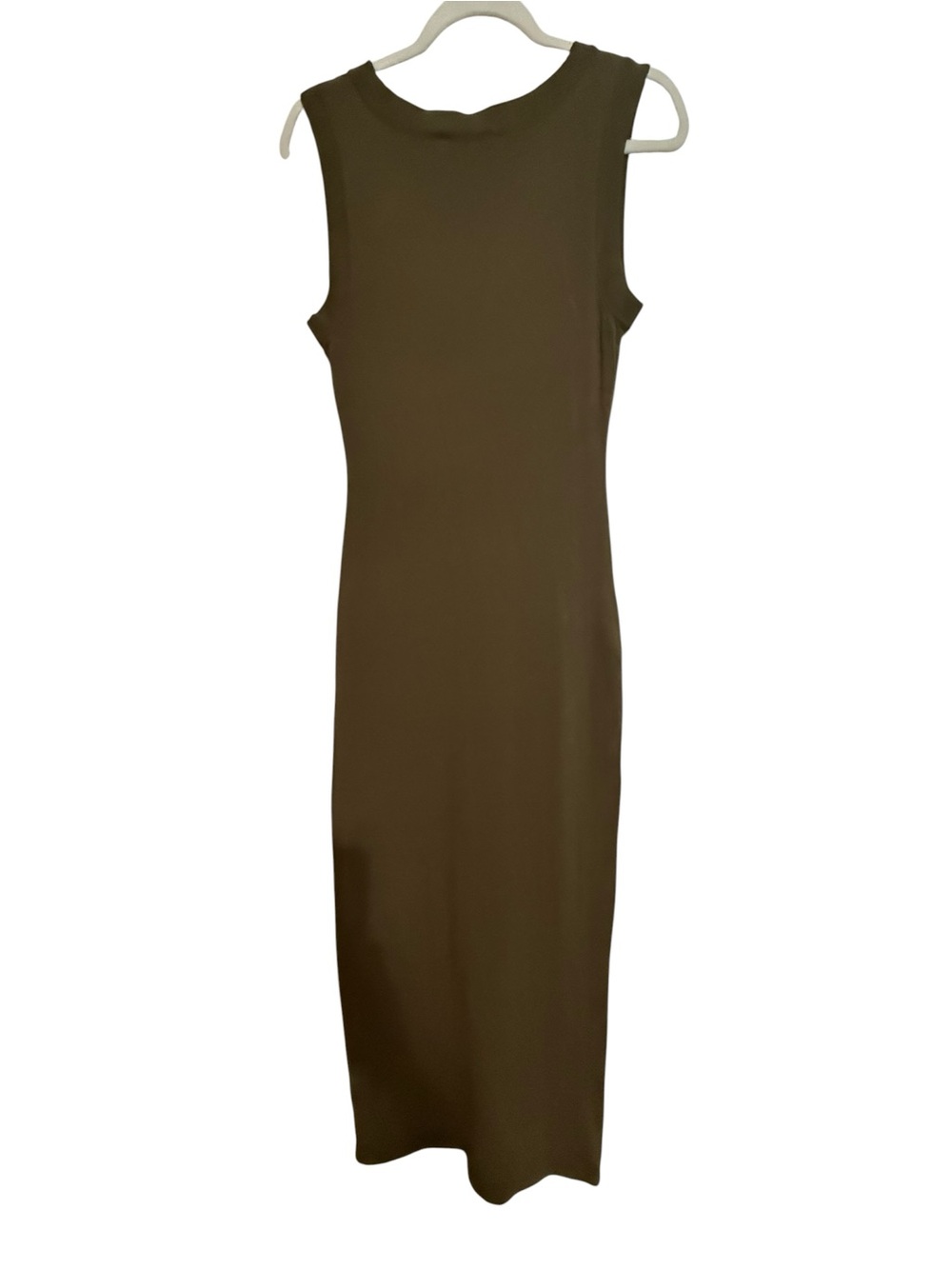 ZARA Olive Maxi Dress - Picture 2 of 5